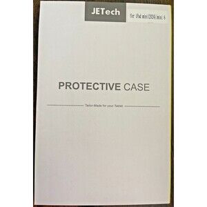JETech Case for iPad Mini 7 (2024) & Mini 6 (2021) Black Slim Folio Smart Cover